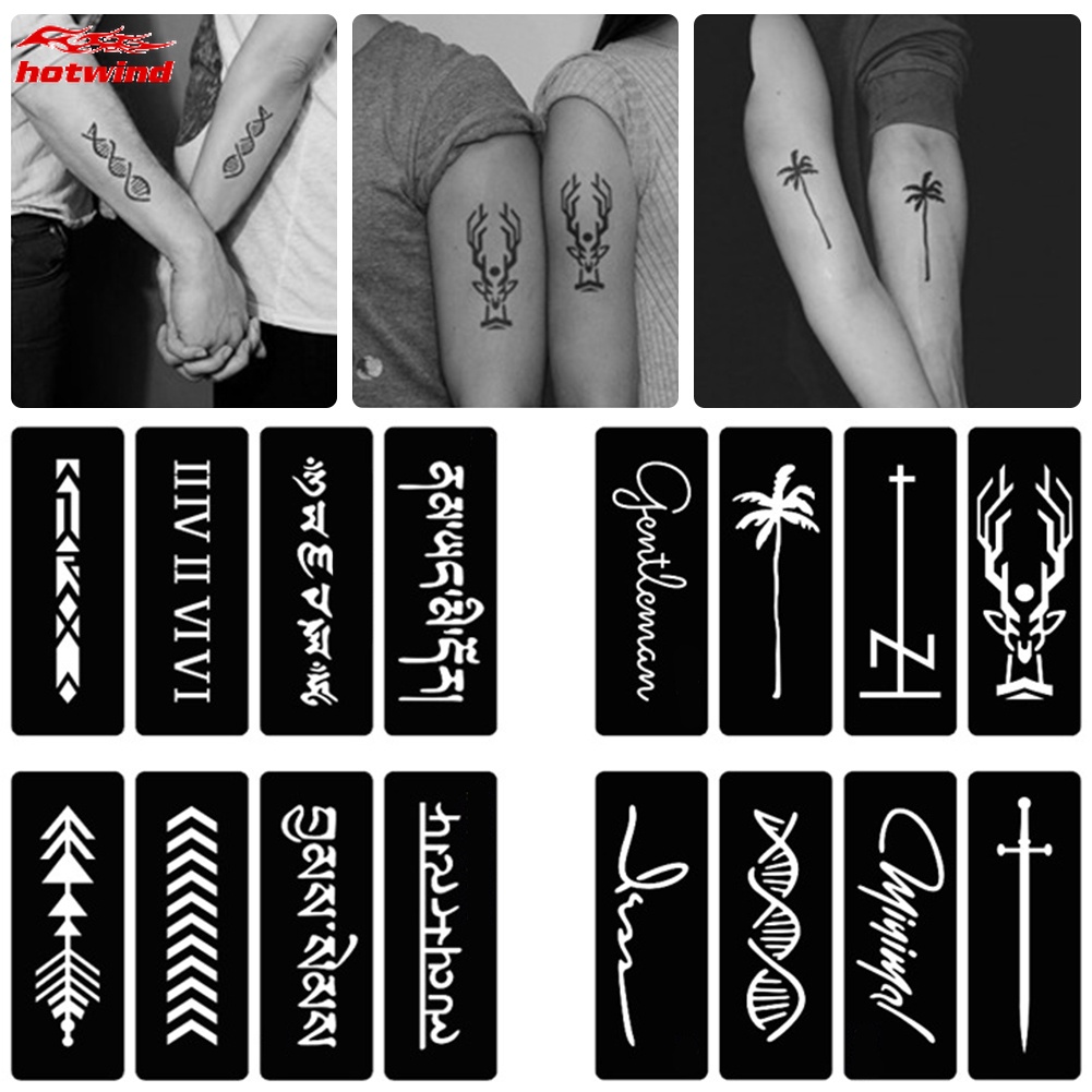 Hw Miếng Dán Hình Xăm Cỡ A4 Độc Đáo