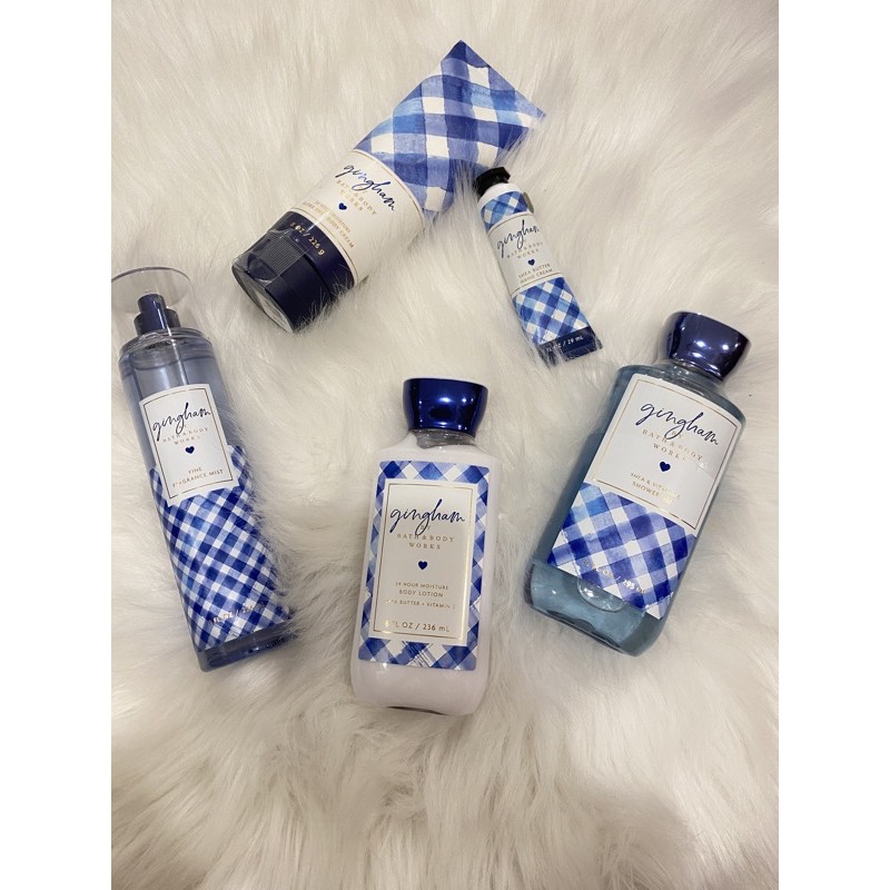 Bộ sản phẩm Bath & Body Works Gingham ❤️