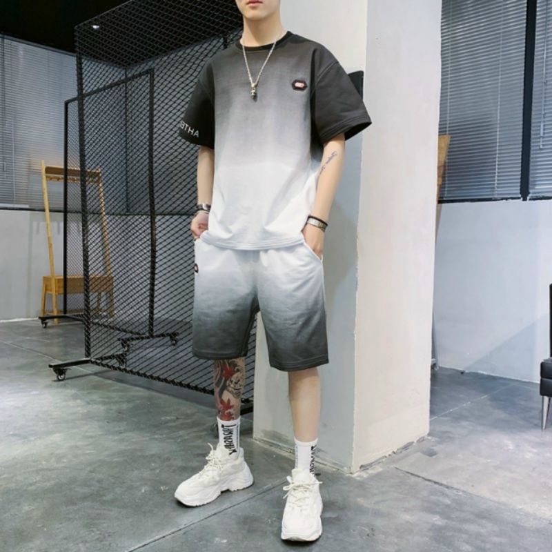 sét bộ đồ nam phối loang màu đẹp cá tính thời trang siêu hót của giới trẻ. | BigBuy360 - bigbuy360.vn