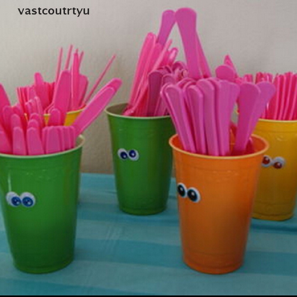 Vas 100Pcs/ 500pcs Wiggly Googly Eyes Self-adhesive DIY Scrapbooking Crafts n