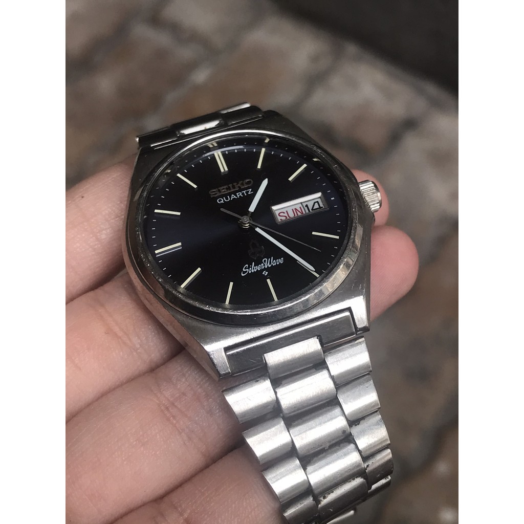 Đồng hồ nam SEIKO QUARTZ SILVERWAVE - CAO CẤP