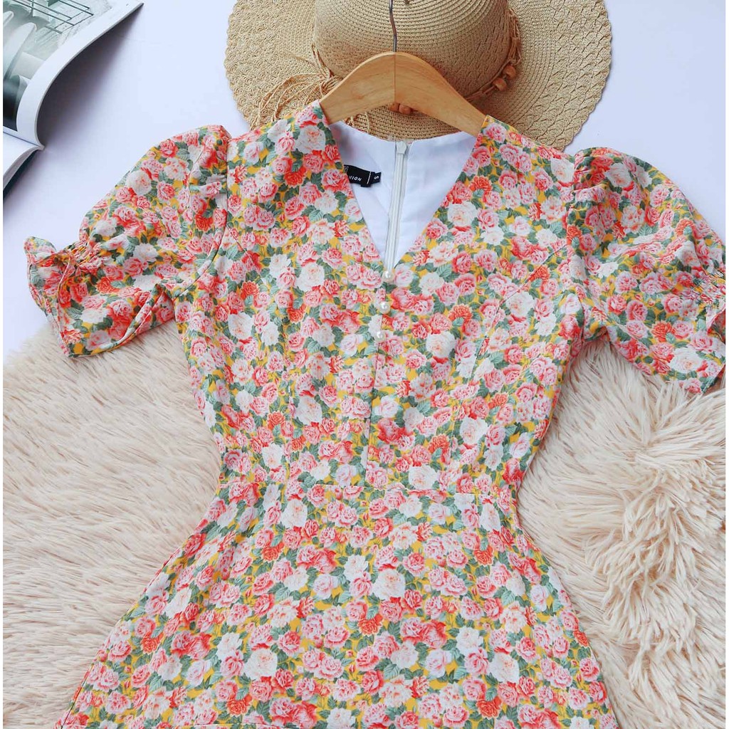 [Mã FATHANG5 giảm 10K đơn 50K] Đầm nữ hoa nhí đuôi cá thời trang hè MẶC SIÊU MÁT SIÊU XINH may 2 lớp, lót cotton mềm mịn | BigBuy360 - bigbuy360.vn