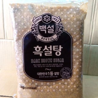 Đường đen Hàn Quốc gói 1kg