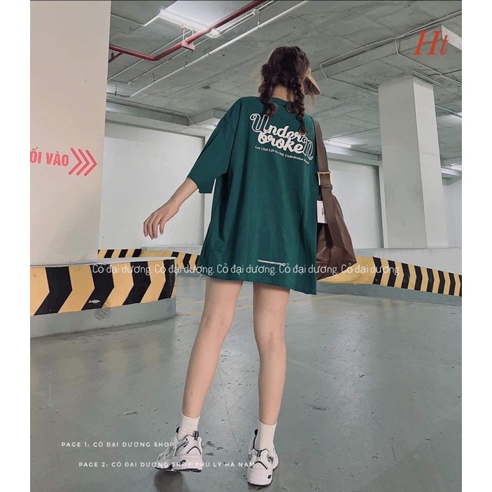Áo phông UNDER in hai mặt HT12