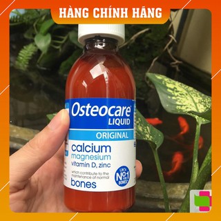 Canxi nước Osteocare Original Liquid 200ml cho trẻ từ 3 tuổi và phụ nữ mang thai