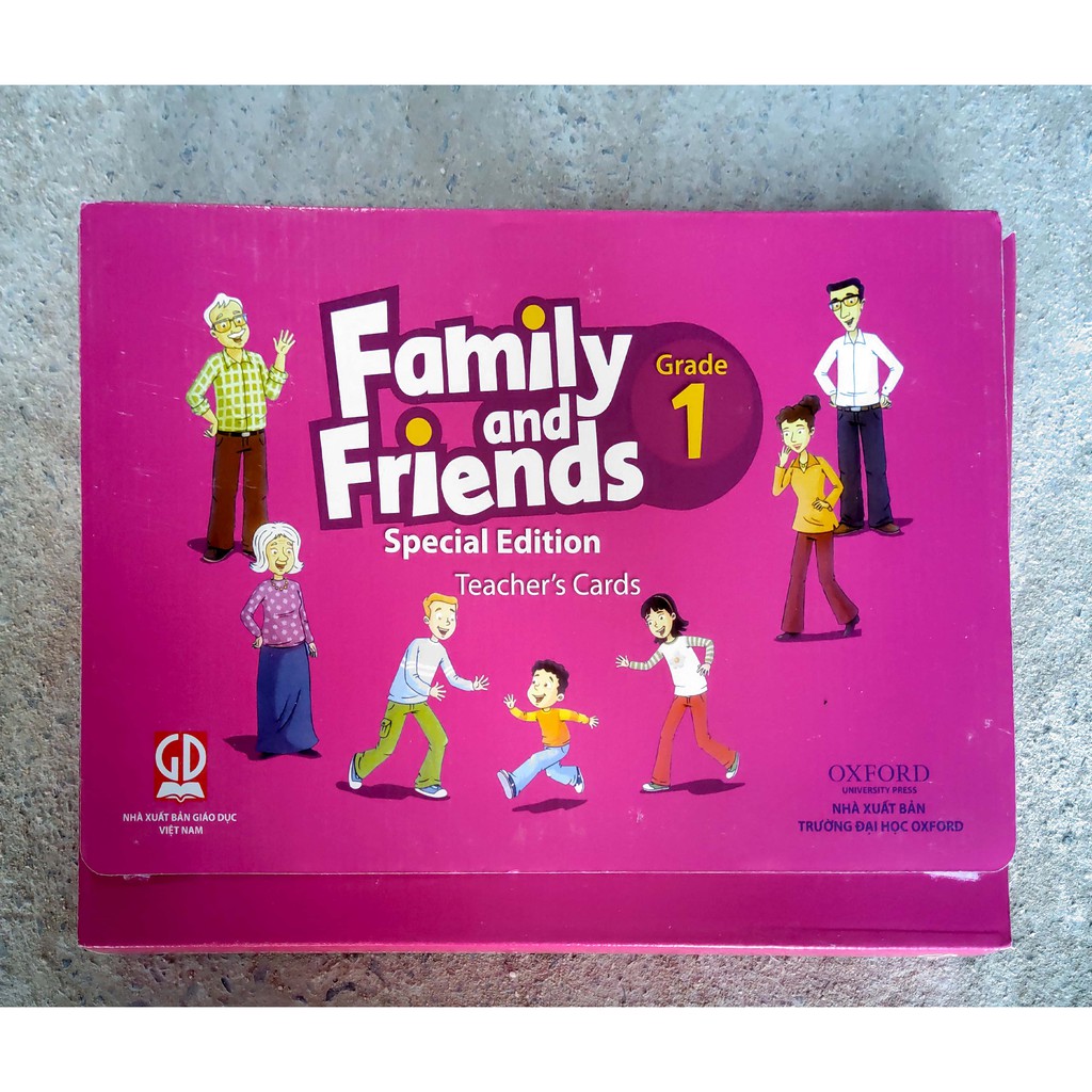 Sách - Poster, Flashcard, Teacher's Cards Family and Friends (Special Edition) - Grade 1