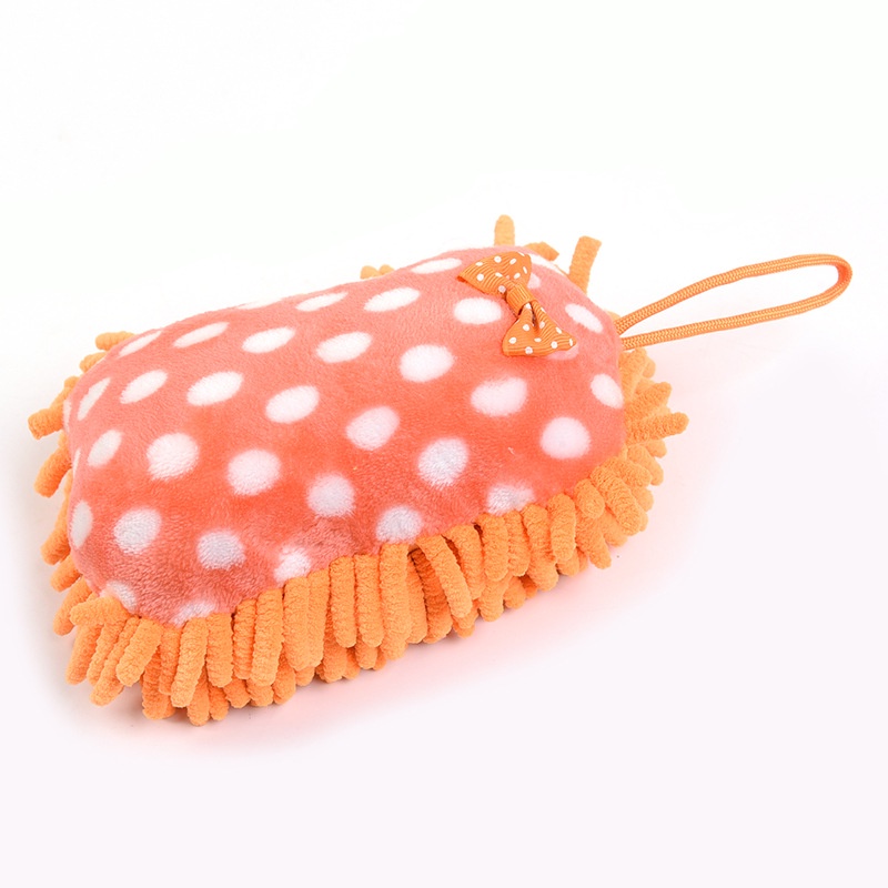 Khăn Lau Xe Hơi Họa Tiết Chấm Bi