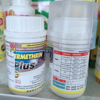  Thuốc phun muỗi PERMETHRIN PLUSnhập khẩu Anh Quốc- chai 100ml