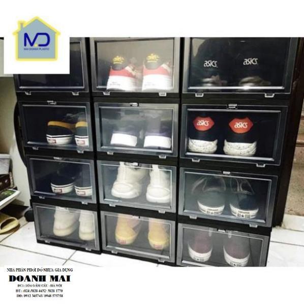 [HANG HOT] Sneaker Box, hộp đựng giày thông minh nhựa Việt Nhật( hàng tháo rời)