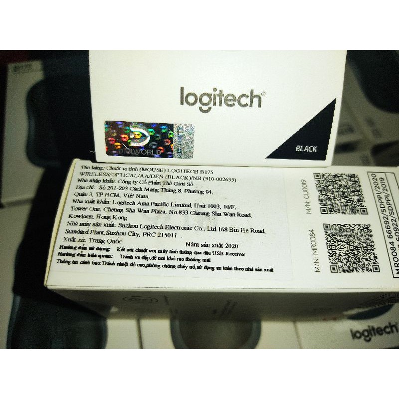 DIGIWORLD - Chuột Không Dây LOGITECH B175 - Bảo Hành 3 Năm