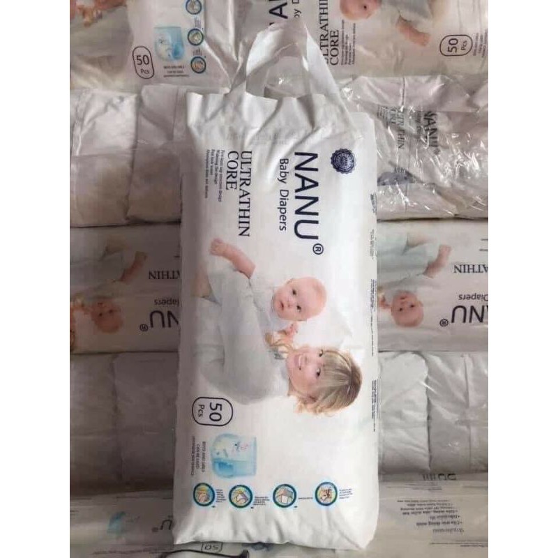 Bỉm quần Nanu cho bé đủ size (50 miếng)