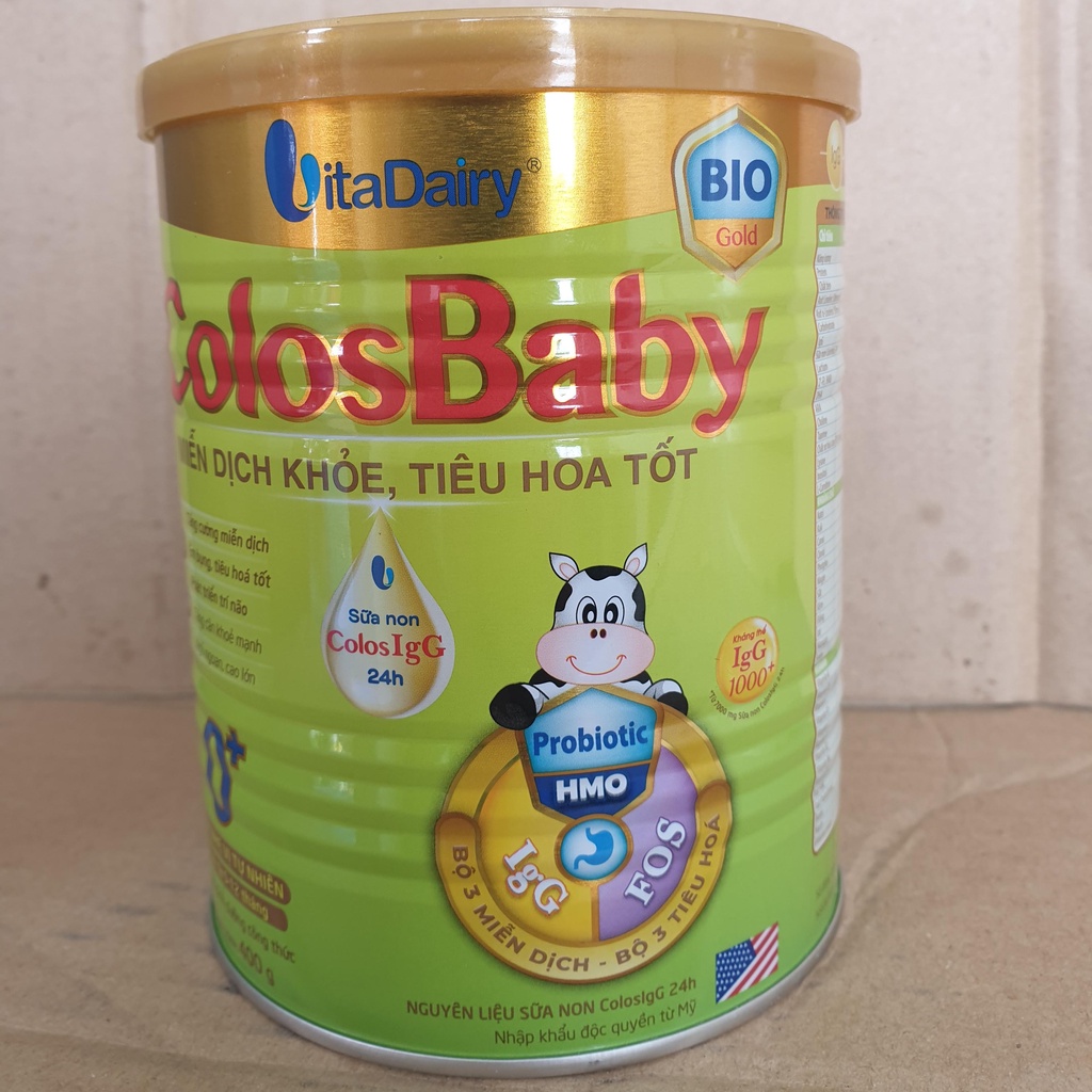 [COMBO] SỮA COLOSBABY BIO GOLD 0+ LON 400G