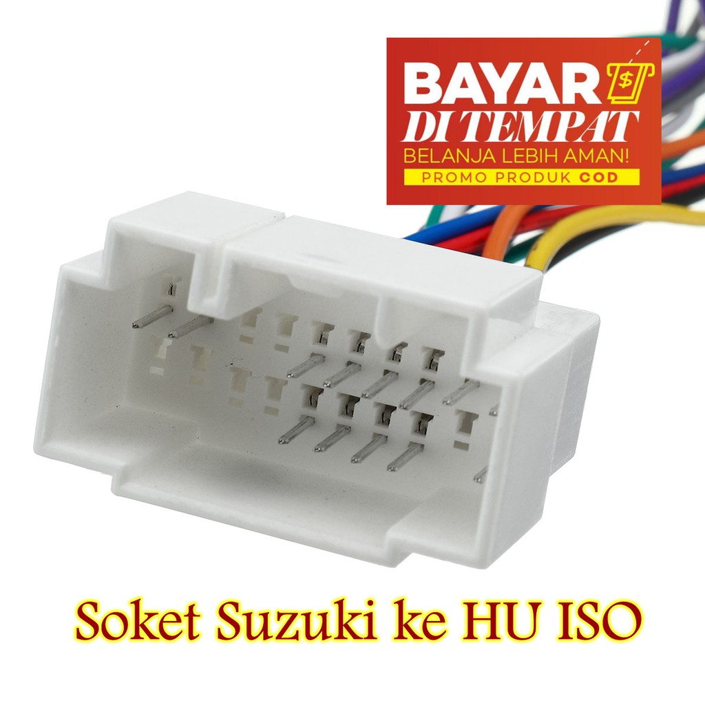 Dây Cáp Ổ Cắm 20 Pin Pnp Cho Xe Suzuki Iso 16pin