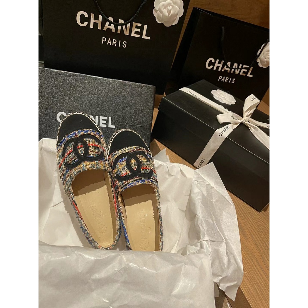 2022 Giày Lười Vải Tuýt Và Grosgrains Cổ Điển Mới