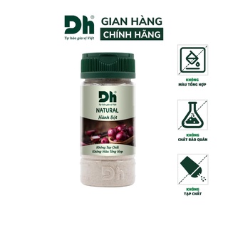 Bột hành nguyên chất Natural DH Foods chế biến thực phẩm 40gr - DHGVT57