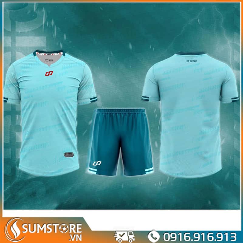 Áo Đá Bóng Không Logo Vidor – Xanh Ngọc 2022 - Áo Bóng Đá Mới Nhất