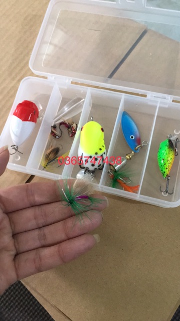 Combo mồi câu lure đẹp và độc trị săn