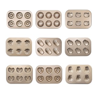 Khuôn làm bánh donut chống dính 6 ngăn tiện lợi