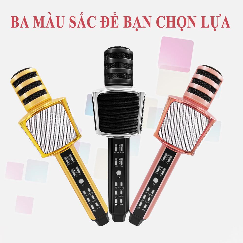 Micro kèm loa Bluetooth Karaoke SD-17 (Model 2019 cực hay)