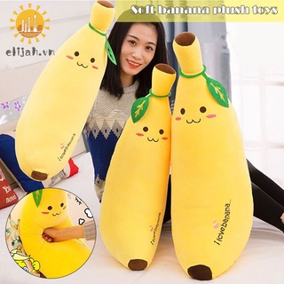 Gối Nhồi Bông Mềm Hình Quả Chuối Cho Bé