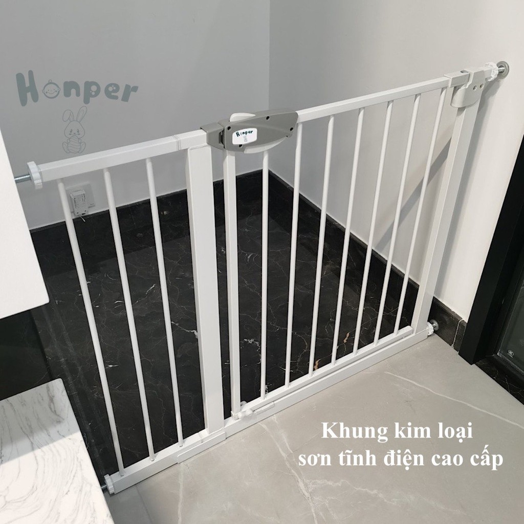 Thanh chắn cửa, thanh chắn cầu thang CAYABE Honper giữ an toàn cho bé (không cần khoan bắt vít), thanh chặn cửa Umoo