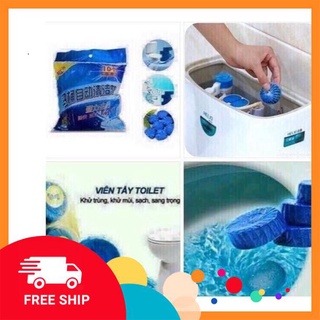 [FREE SHIP] COMBO 10 VIÊN TẨY BỒN CẦU