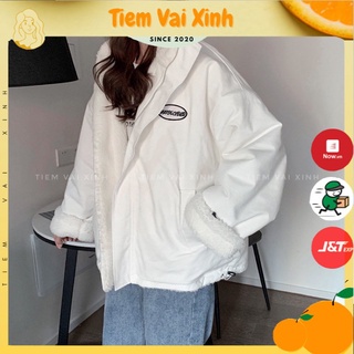 Áo Khoác Nữ Form Rộng 🍊 [FREESHIP] 🍊 Áo Khoác 2 Mặt - [Tiệm Vải Xinh] - Hàng Quảng Châu
