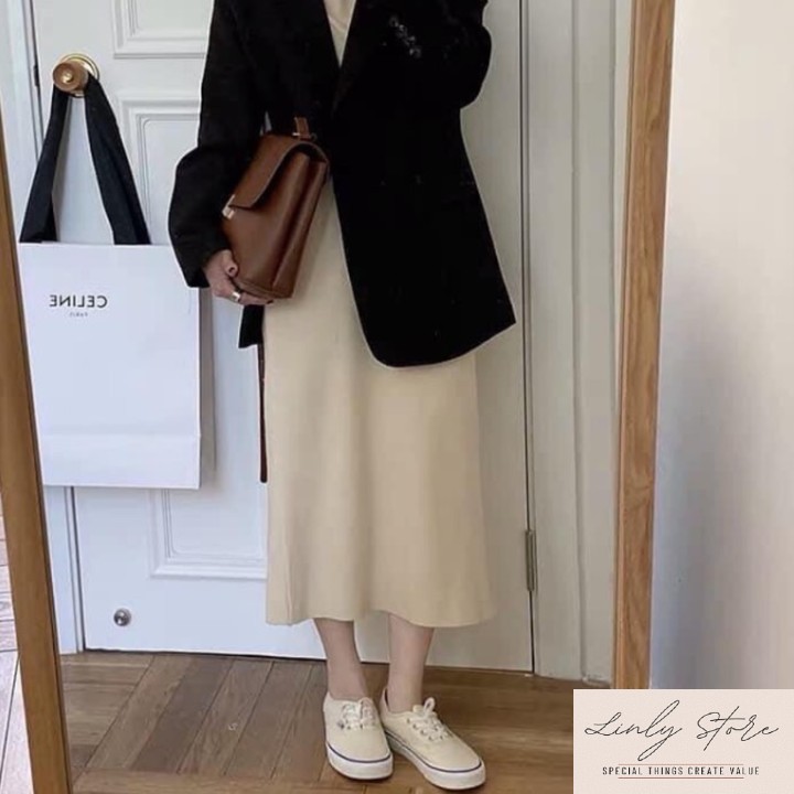 CHÂN VÁY SUÔNG PHONG CÁCH VINTAGE | BigBuy360 - bigbuy360.vn