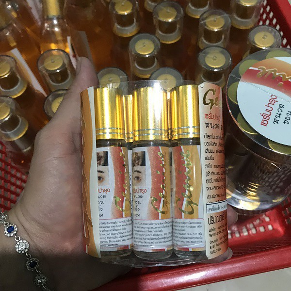 THUỐC KÍCH MỌC MI - LÔNG MÀY - RÂU GENIVE THÁI LAN .