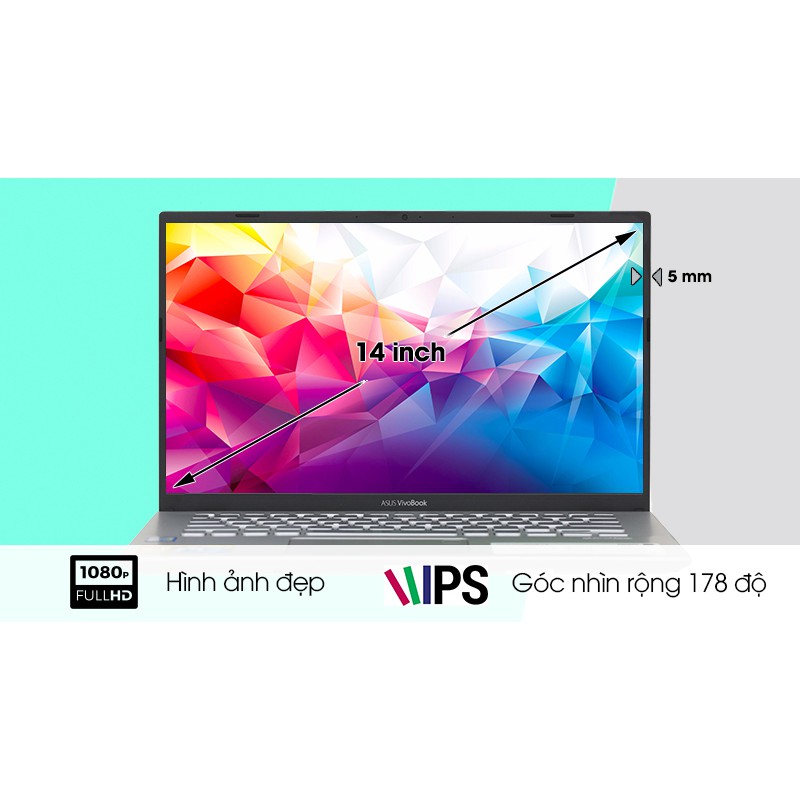 Laptop Asus VivoBook A412FA i3-10110U/ 4Gb Ram/ 512Gb SSD/ Intel HD Graphics/ 14.0 inch FHD/ win10 | BigBuy360 - bigbuy360.vn