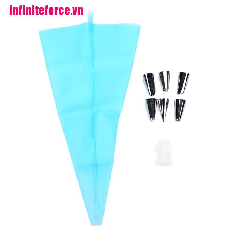 Dụng Cụ Bắt Kem Trang Trí Bánh + Kem Silicone