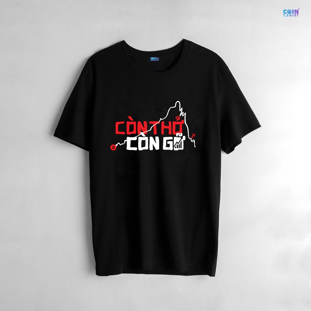 Áo thun Còn Thở là còn Gỡ, Binance, Bitcoin, CoinTshirt, Crypto