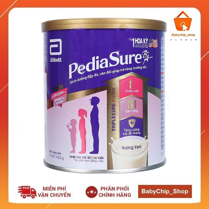 Sữa Pediasure BA 400g [Date 2023]