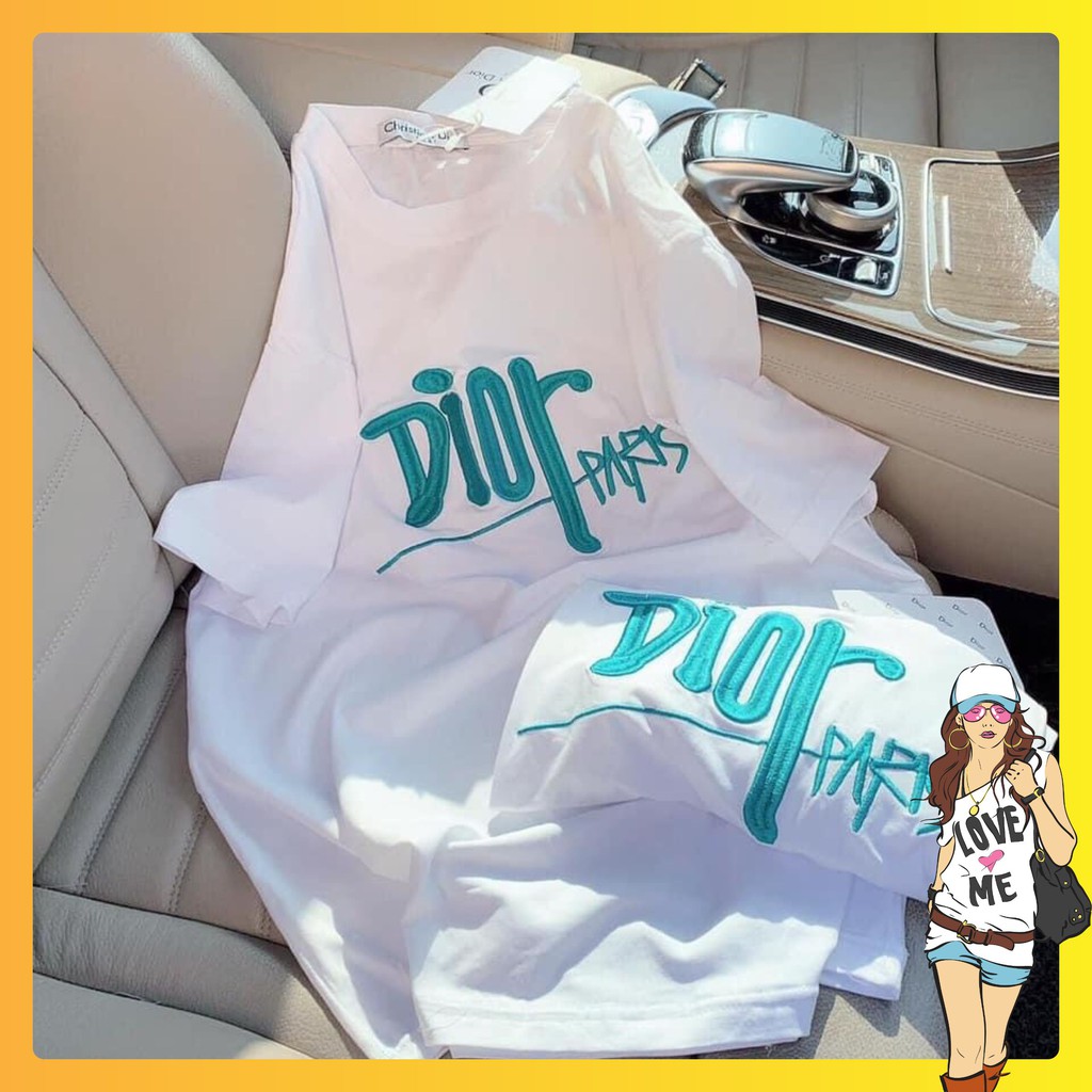 Áo Phông Nữ🎀Áo Thun Dio🎀Cộc tay-dáng rộng-chất liệu cotton thoáng mát-cực xinh-cực kute hàng hottrend Mã ADO01 | BigBuy360 - bigbuy360.vn