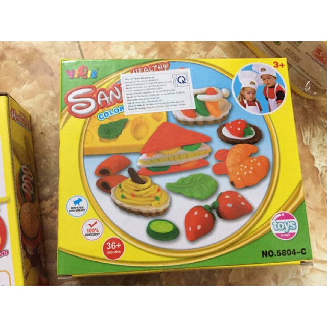 Đồ chơi đất nặn làm kem nhỏ