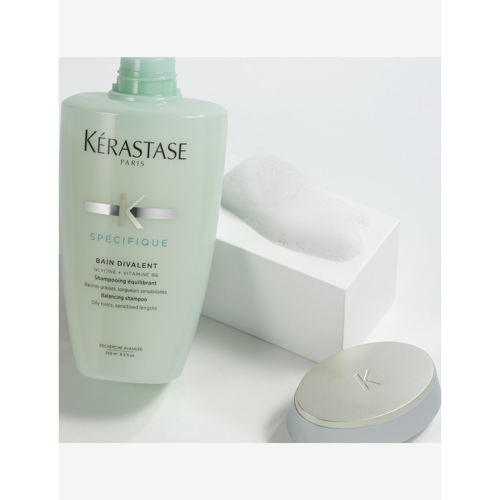 Dầu gội giảm tiết bã nhờn dành cho da đầu dư dầu Kérastase Bain Divalent 250ml