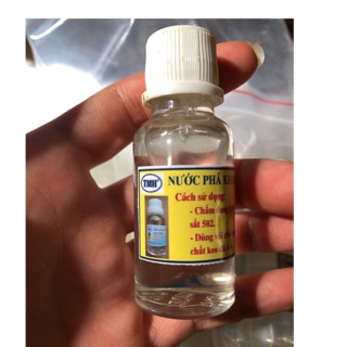 Nước phá keo dán sắt