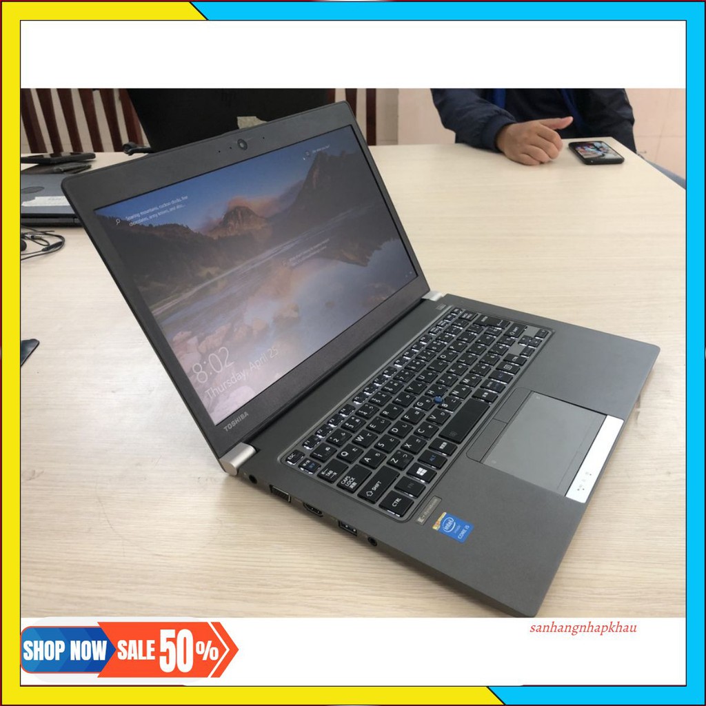 Laptop cũ Toshiba Portege Z30 i7 4600U, 4GB, SSD 128GB, màn hình 13.3'' bản nội địa nhật