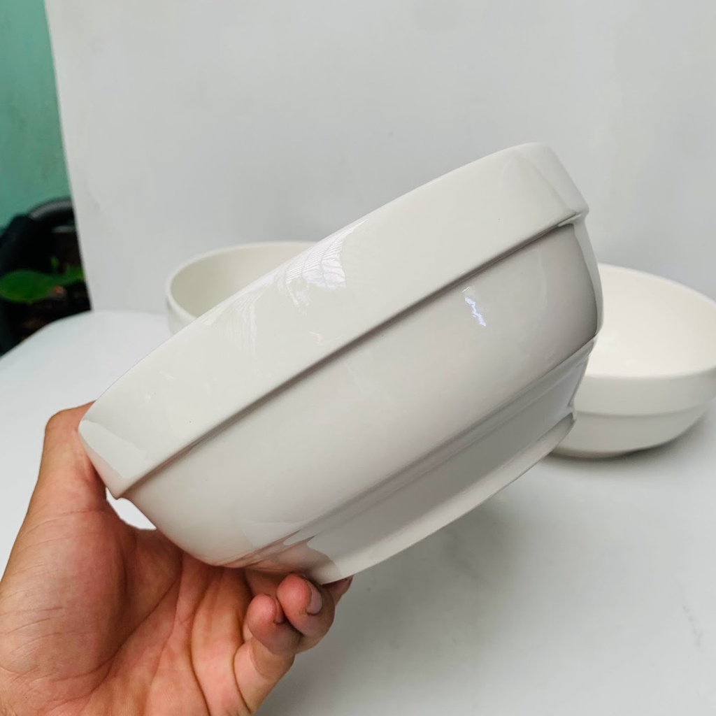 Tô sứ phở 6inch 15cm tô loe 7inch 17,5cm dùng trong nhà hàng khách sạn