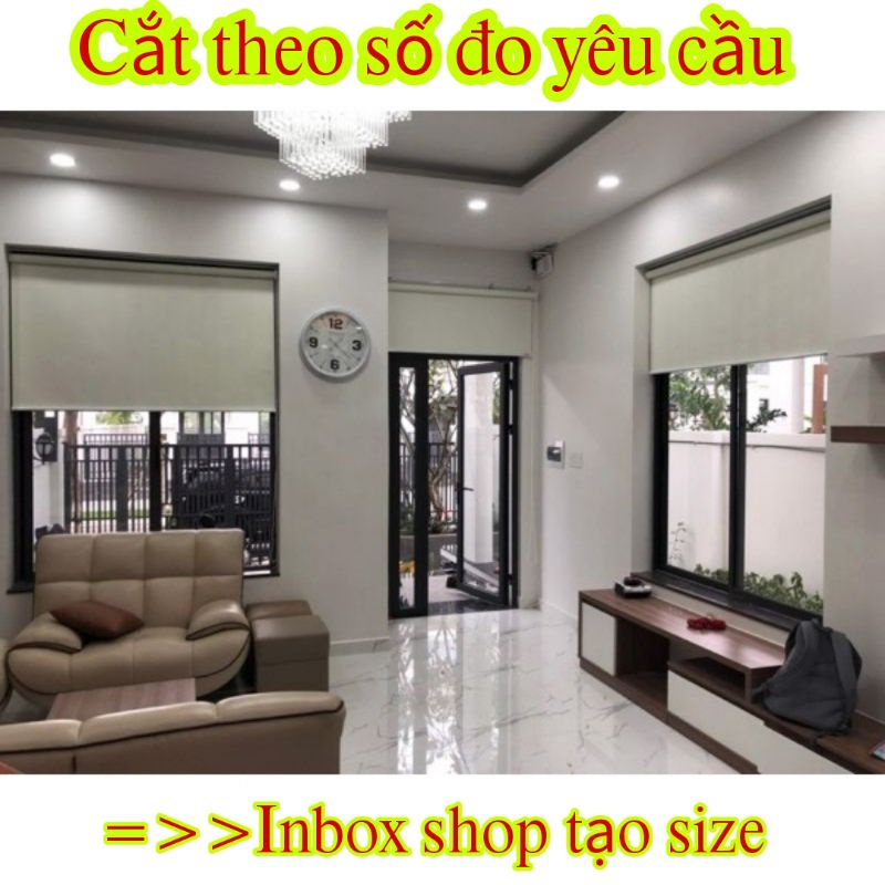 Rèm Cuốn Chống Nắng Mưa NEWSTAR, rèm cuốn loại dày cản sáng 100%( làm mọi kích thước) đầy đủ phụ kiện lắp đặt