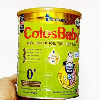 (Date mới) Sữa non Colosbaby BIO Gold 0+ 800gr
