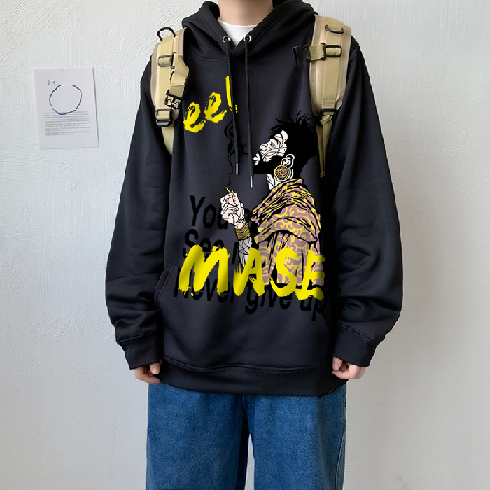 Áo sweater họa tiết hoạt hình chất liệu cotton mềm mại trẻ trung dành cho cặp đôi | BigBuy360 - bigbuy360.vn