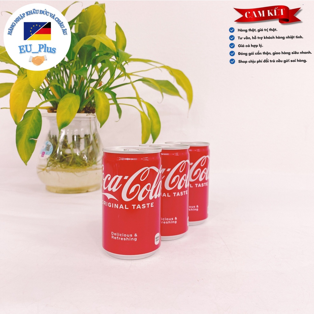 Thùng 30 lon Coca Cola Nhật 160ml