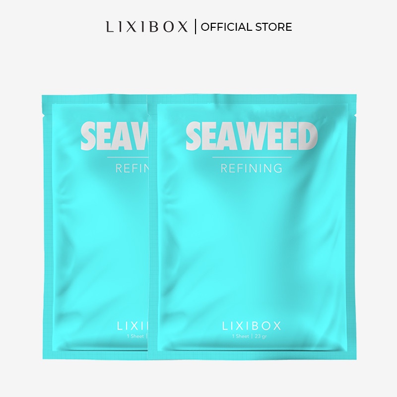 [HB Gift] Combo 2 Lixibox Daily Facial Mask Sheet - Seaweed