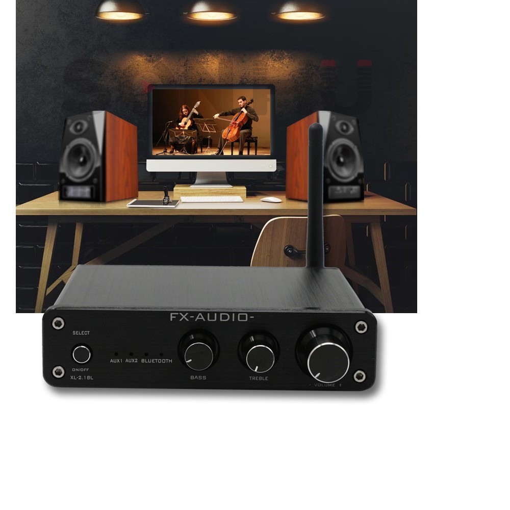 Bộ Khuếch Đại FX Audio XL-2.1BL Bluetooth 4.0 Amplifier - Hàng Chính Hãng, cao cấp