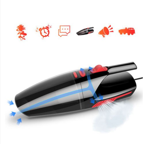 Máy Hút Bụi Cầm Tay Mini Không Dây và Có Dây Cho Ô Tô và Gia Đình