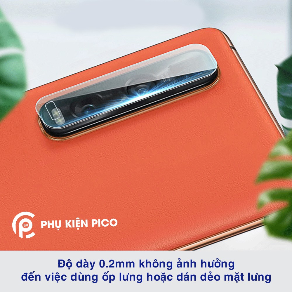 Cường lực camera Find X2 độ cứng 9H trong suốt không ảnh hưởng đến chất lượng chụp ảnh - Dán camera Oppo Find X2