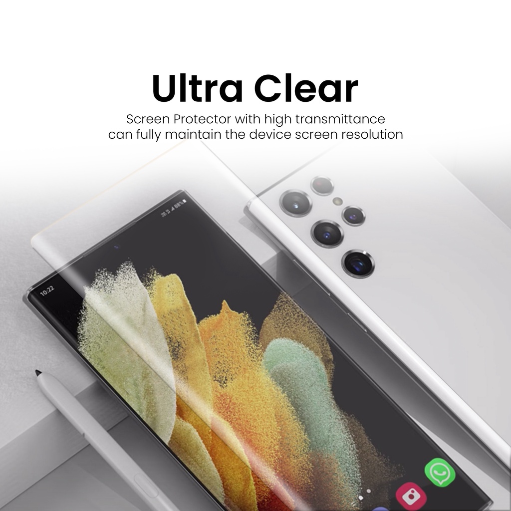 Miếng Dán Cường Lực Samsung S22/ S22 Plus/ S22 Ultra Zeelot Cao Cấp