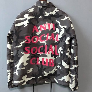 Jacket Anti social club Camo