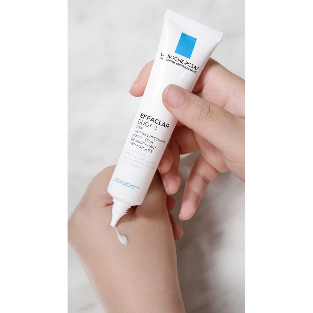 Kem giảm mụn La Roche-Posay effaclar Duo+ 40ml kem giảm mụn và chăm sóc da mụn hàng đầu tại Pháp | BigBuy360 - bigbuy360.vn